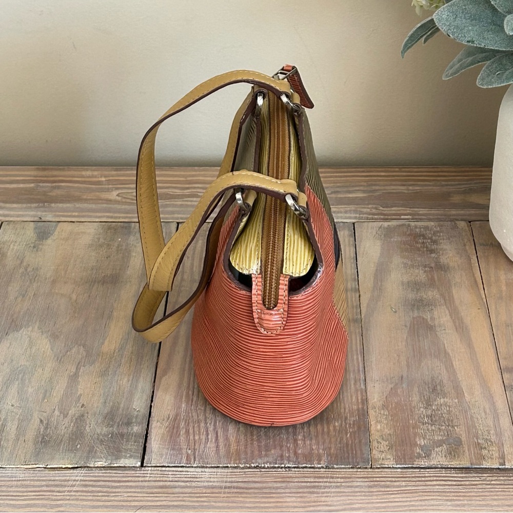 LAND Multi-Color Patchwork Mini Leather Bag - image 4